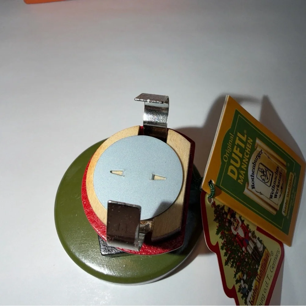 KATHE WOHLFAHRT DUFTL MANNCHEN *SMOKY SANTA* INCENSE SMOKER GERMANY NIB
